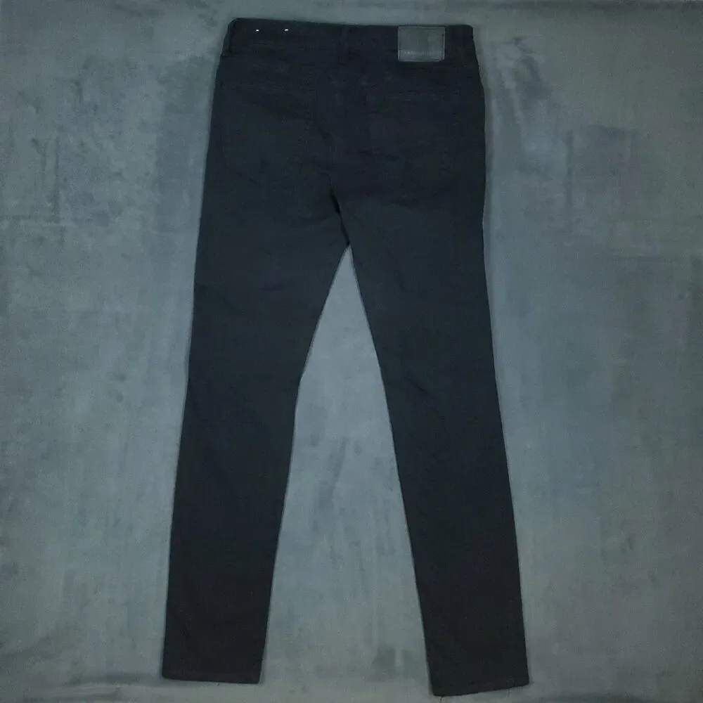 American Eagle Jeans Mens 32x34 Black Airflex+ Distressed Stretch Skinny Pants